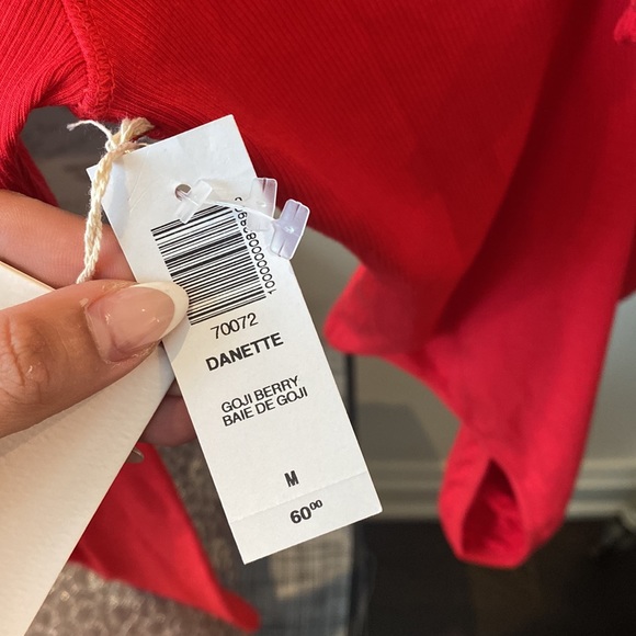 Red frill body suit - Picture 3 of 4